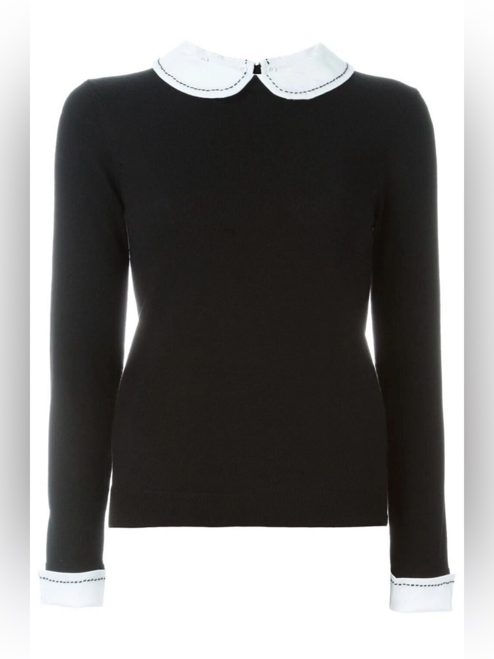 NWT- Alice + Olivia Porla Peter Pan
Collar Sweater Size L